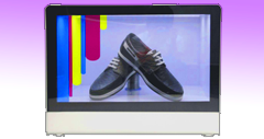 Transparent showcase