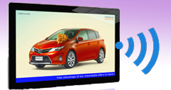 slimline network displays