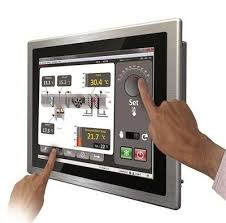 Panel PC with hand touch