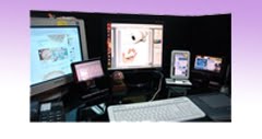 usb touch monitor application