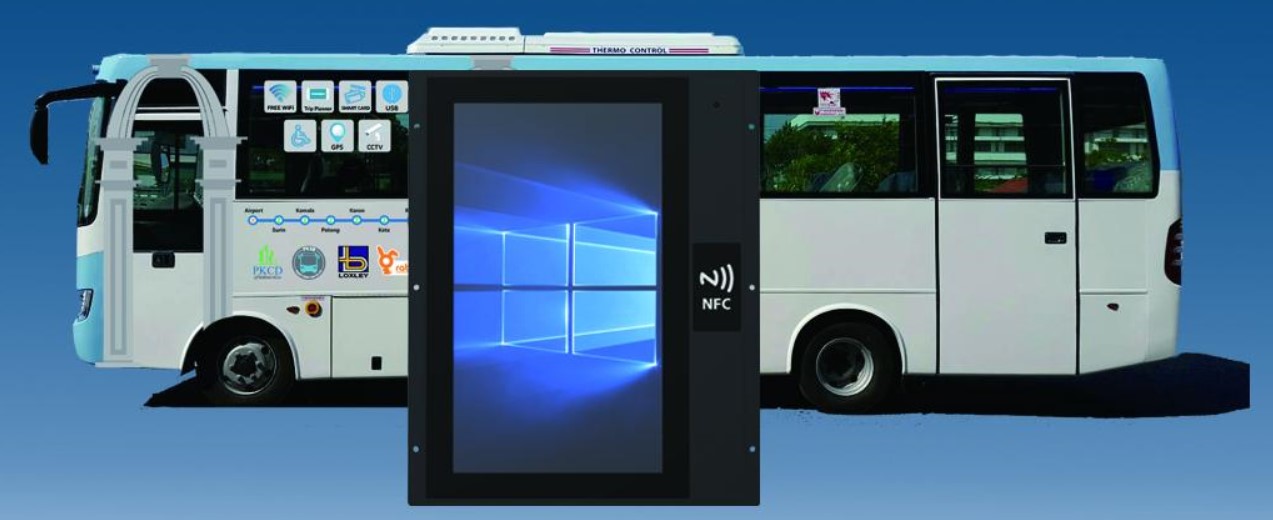 Custom Industrial Panel PC for Vehicle System1