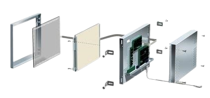 industrial monitor, open frame monitor