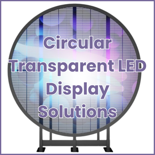 circle led transparent blog