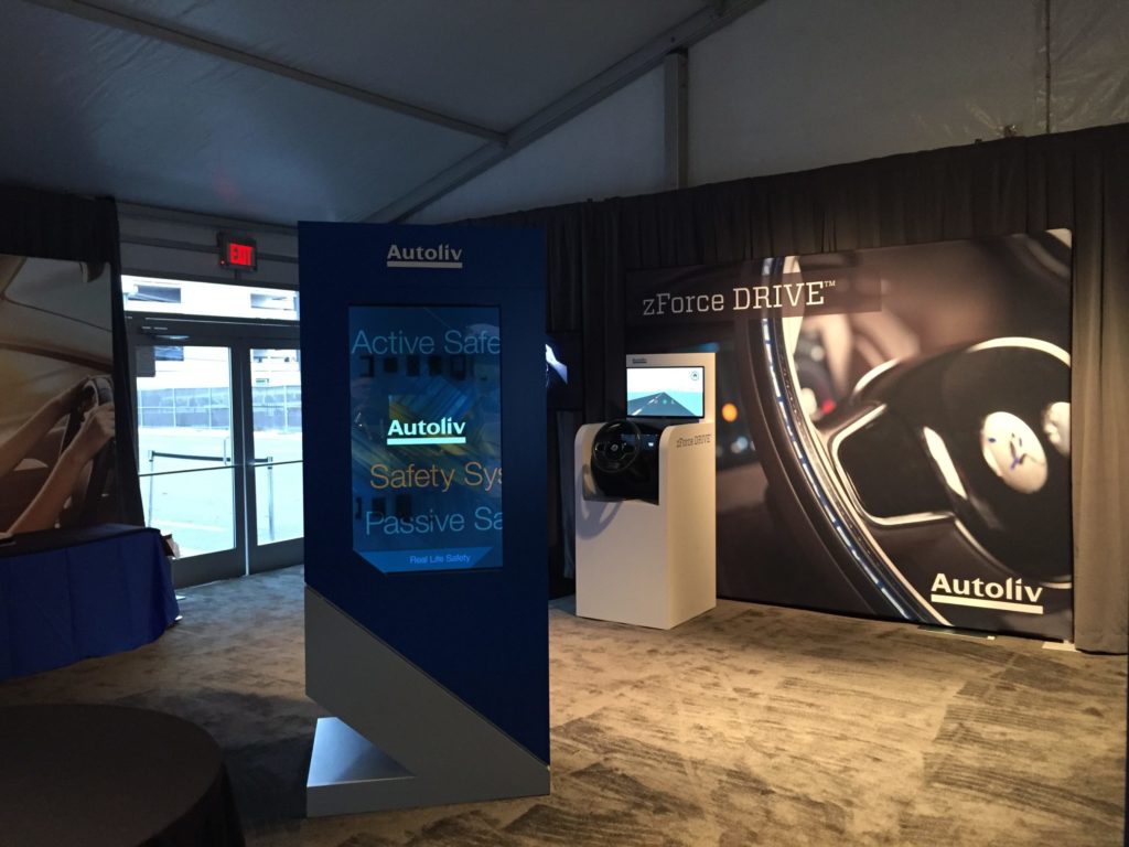 Autoliv transparent display