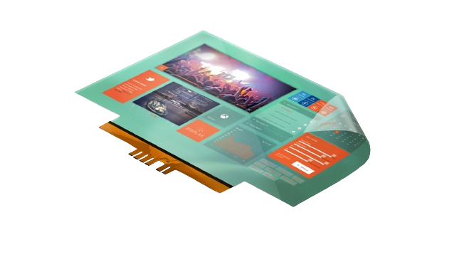 pcap touch screen foil