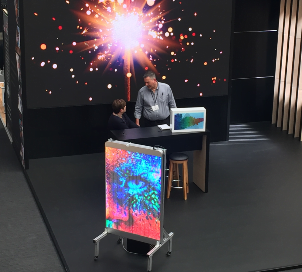 Transparent Displays at VM Display Show