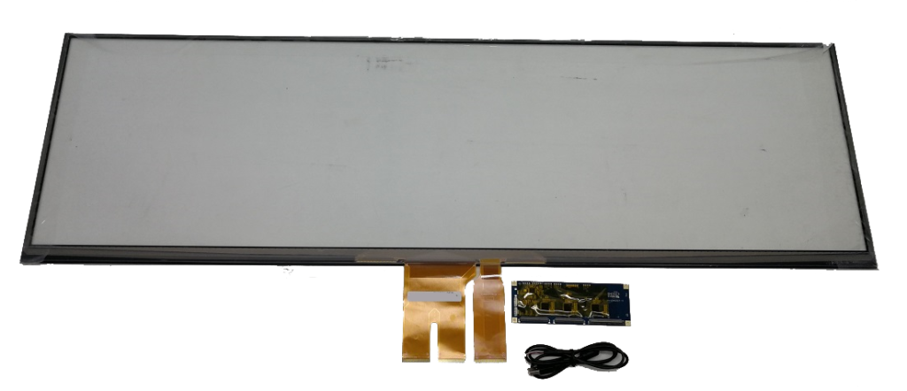 CDS stretched touch PCAP overlay