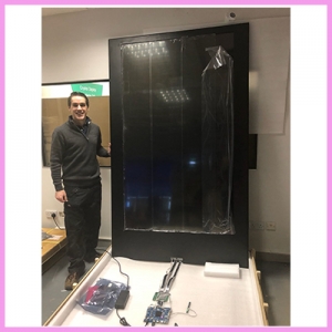 Read more about the article The ‘BIG BEAST’ has Arrived – New Transparent 86” Multitouch