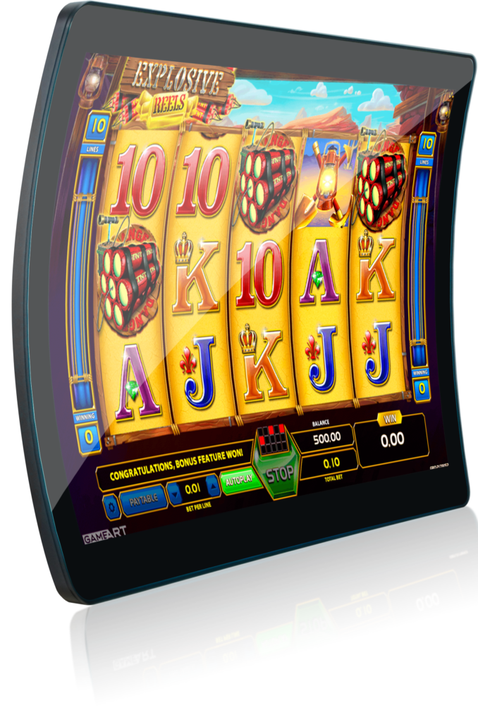 Big screen slot sales machine electronic game