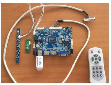 CDS transparent lcd kit