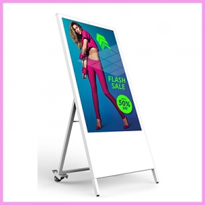 Read more about the article CDS Battery Powered Digital Signage Product- The A-Board