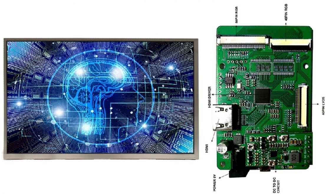 lvds tft display