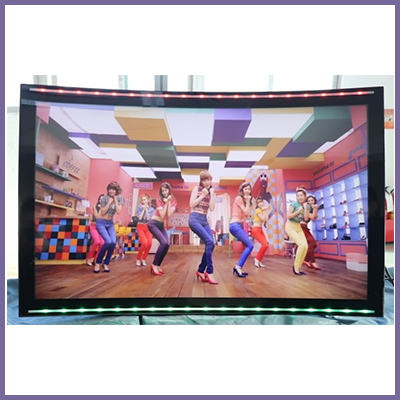 CDS curved display