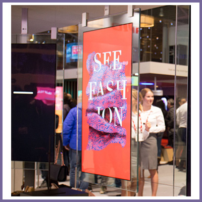 CDS double sided signage