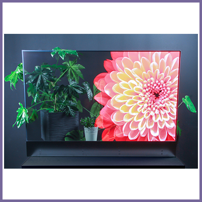 CDS transparent OLEDs