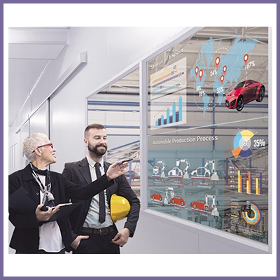 CDS TOLED window displays