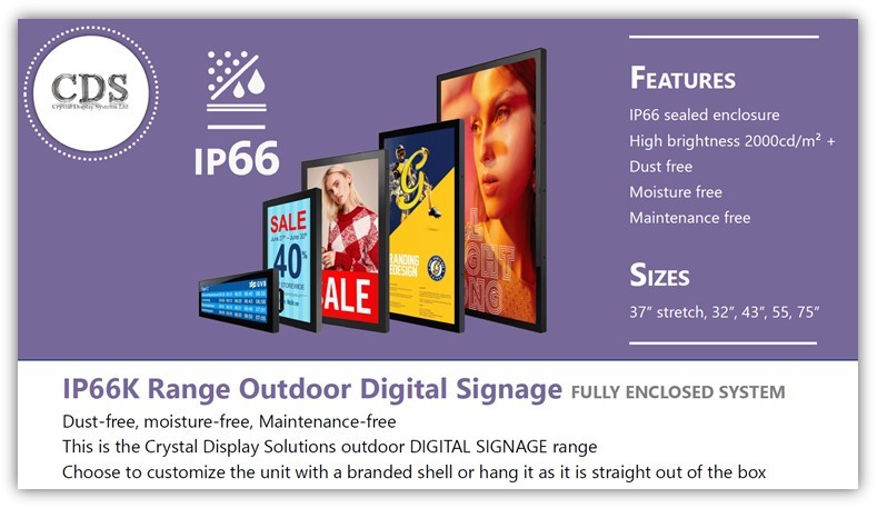 CDS Outdoor Display Range