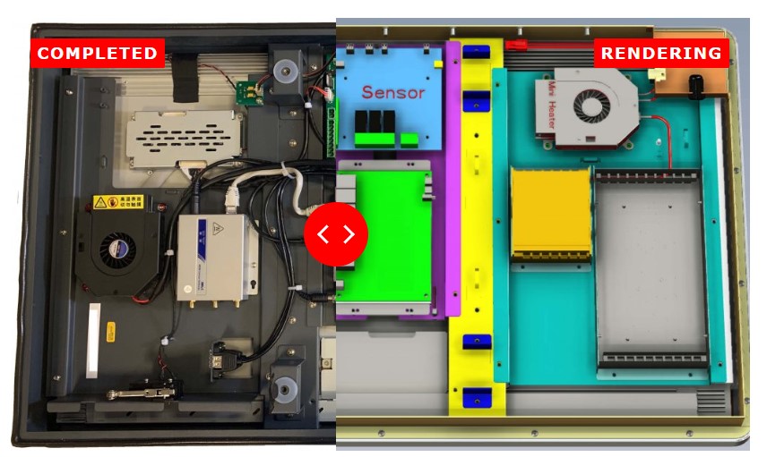 CDS bespoke monitor sliders
