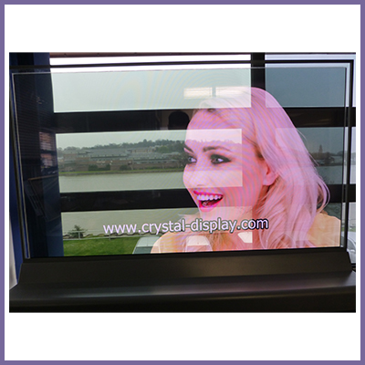 cds oled transparent lady