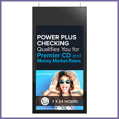 CDS double sided window displays