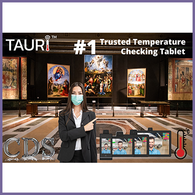 Make Return Visitors Feel Safe with CDS Tauri Temperature Tablets