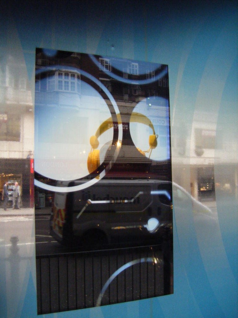 Harrods Transparent Window