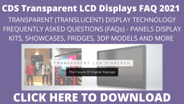 CDS TRANSPARNET FAQ 2021