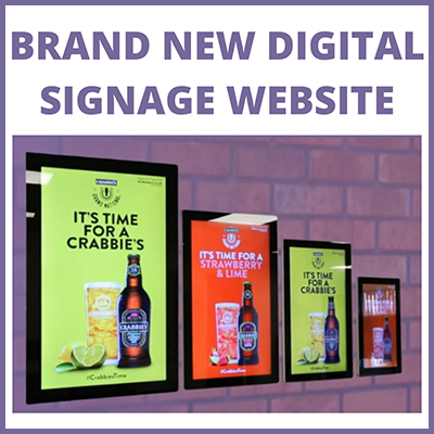 Crystal Digital Signage – CDS Launch Brand New Website