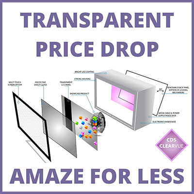 CDS Introduces Dramatic Price Reductions to Transparent Displays