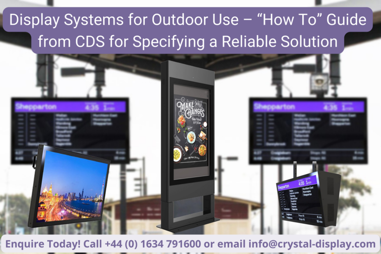 display systems for outdoor use