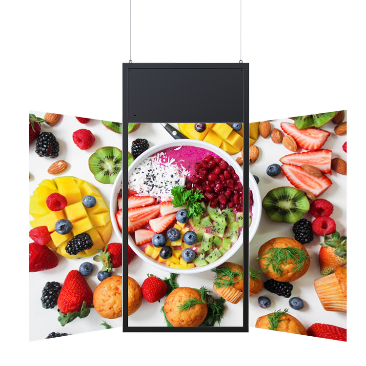 Dual Side Digital Signage wide angle 2