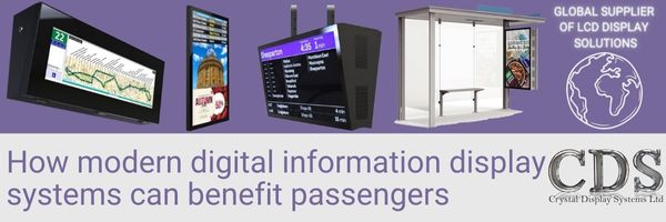 passenger information displays