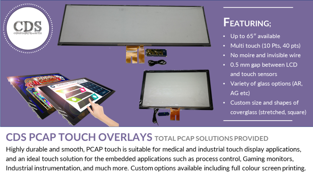PCAP Touchscreen Offerings