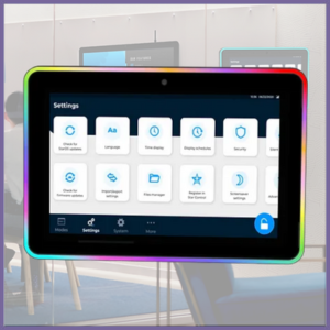 Read more about the article Nebula Glow Meeting Room Tablet