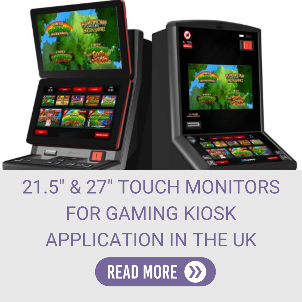 gaming monitors, touch monitors, gaming case study