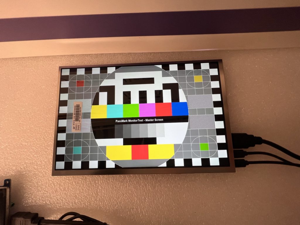 HDMI module display