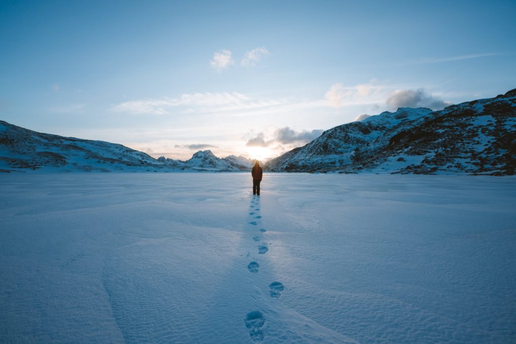 Snowy Footprints