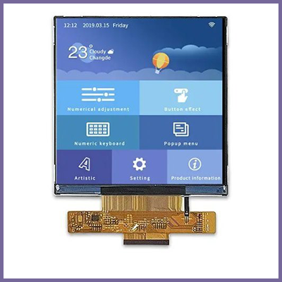 Cutting-Edge Square TFT LCD with In-Cell Touch Technology