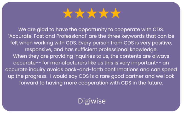 Supplier Testimonial (Digiwise)