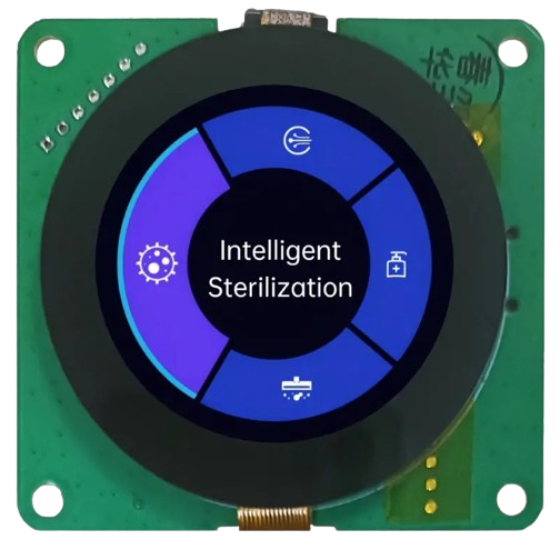 circular uart display