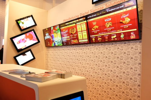 digital signage application