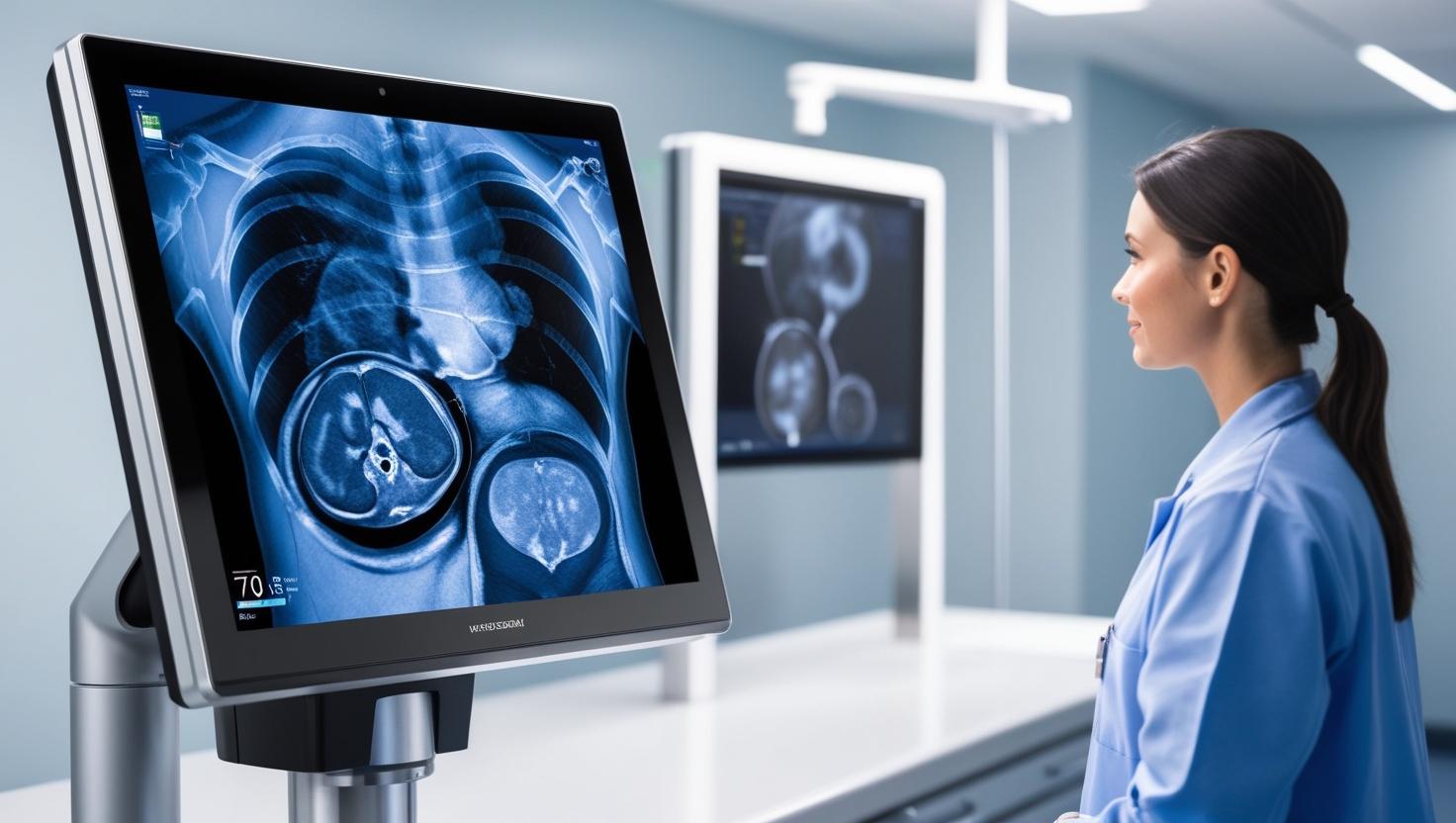 LCD displays used in Endoscopy and Radiology
