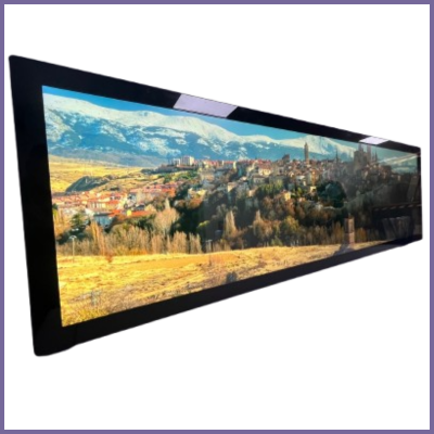 Introducing the New 77.5 inch Stretched 4K LCD Monitor with PCAP Touch