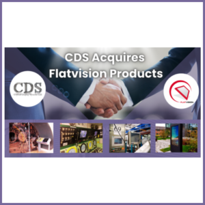 Read more about the article CDS Acquires Flatvision Product Range: Strengthening Our Display Solutions for the Future