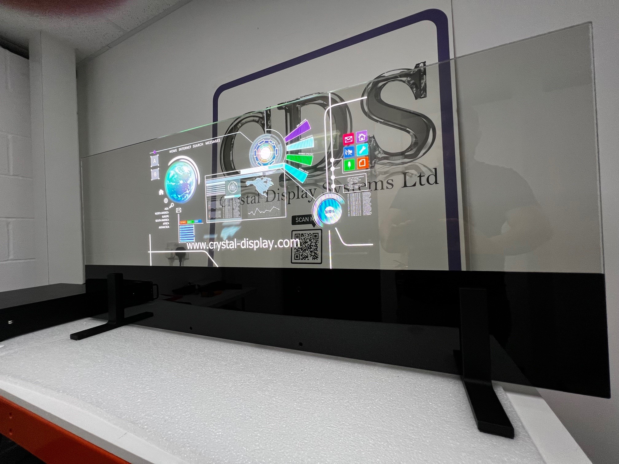 CDS Transparent MicroLED Display