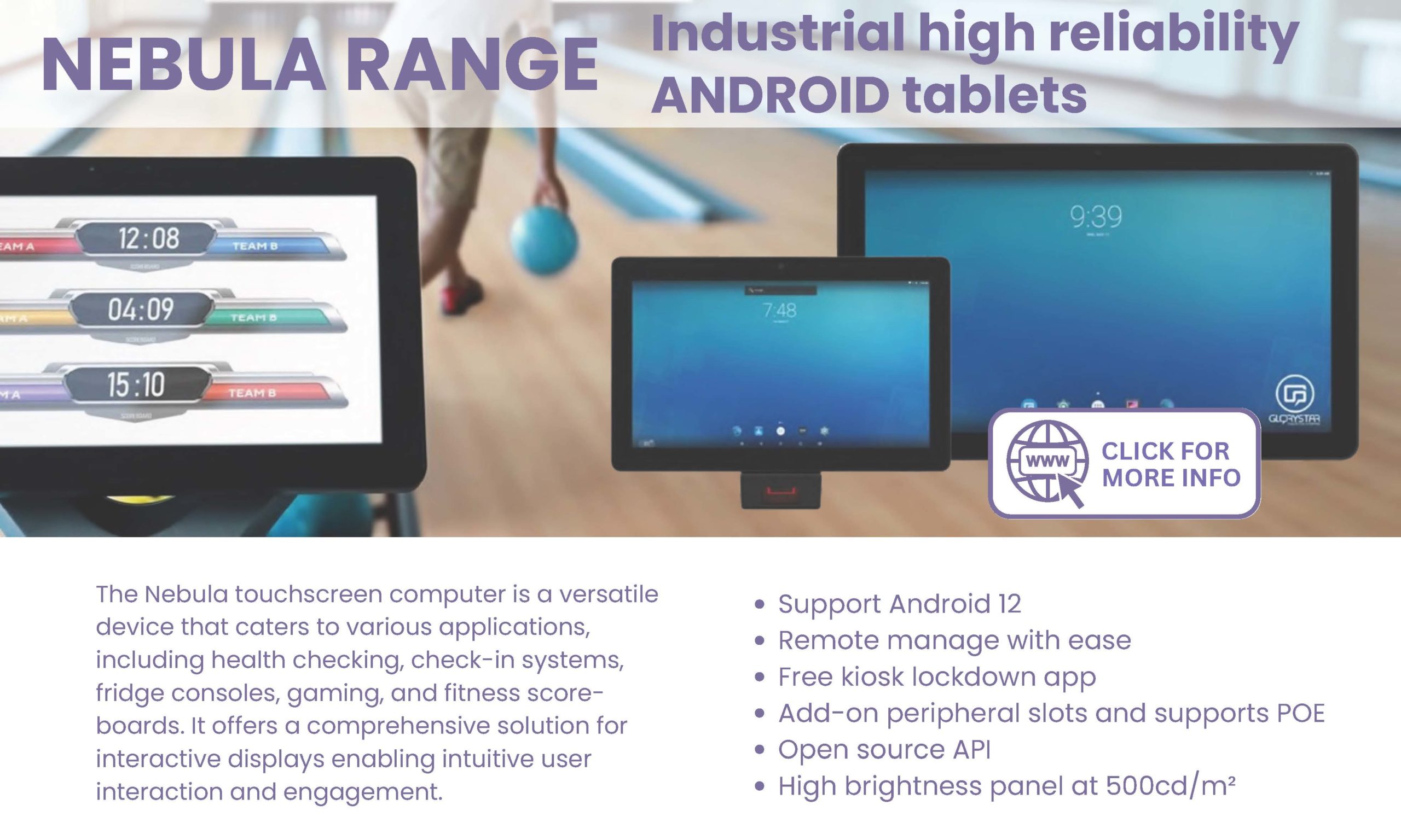 High Reliability Tablets from glorystar download