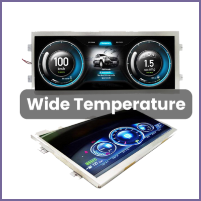 Wide Temperature TFT Displays – Reliable LCD Performance from -30°C to +85°C
