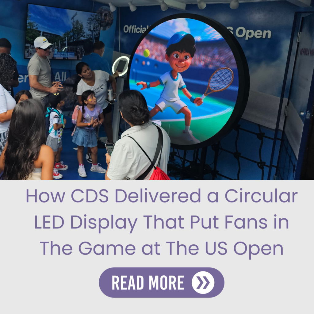 circular LED display