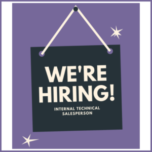 Read more about the article CDS are hiring – Internal Technical Salesperson