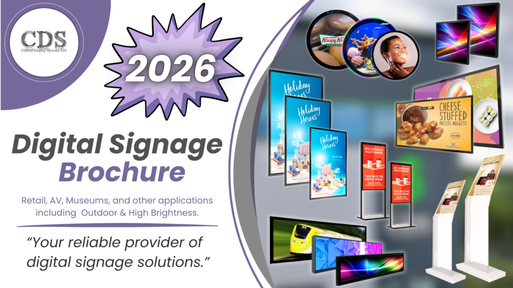 CDS Digital Signage Brochure